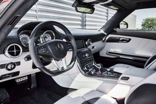Obsidian Black Metallic 2012 Mercedes-Benz SLS AMG Base