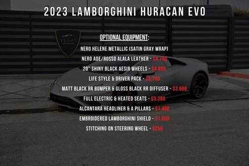 2023 Lamborghini Huracan EVO Coupe RWD