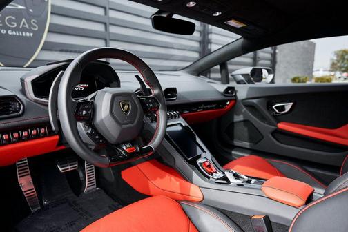 Nero Helene Metallic 2023 Lamborghini Huracan EVO Coupe RWD