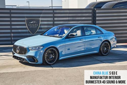 2025 Mercedes-Benz AMG S 63 E 4MATIC