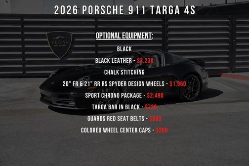 2026 Porsche 911 Targa 4S