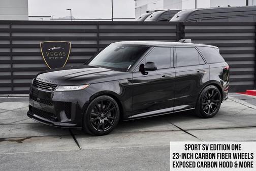 2024 Land Rover Range Rover Sport SV Edition One Obsidian Black