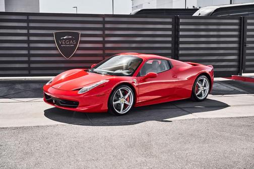 Rosso Corsa 2012 Ferrari 458 Spider Base