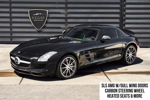 Obsidian Black Metallic 2012 Mercedes-Benz SLS AMG Base