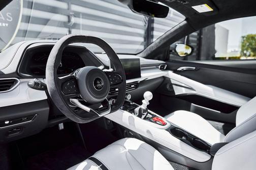 Mist White 2024 Lotus Emira V6 First Edition