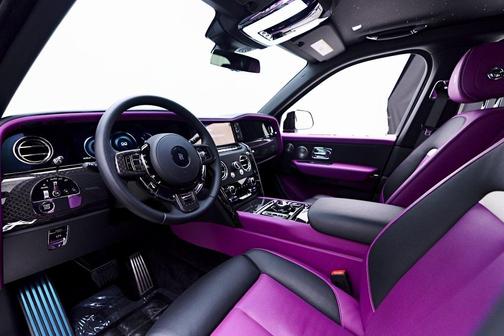 Purple 2025 Rolls-Royce Cullinan Black Badge