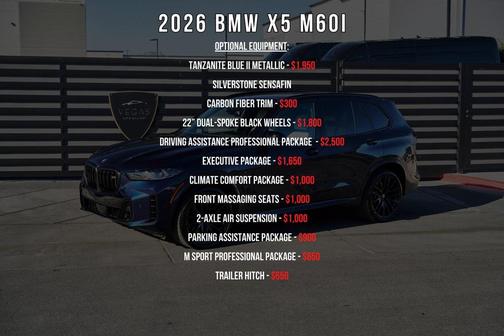 2026 BMW X5 M60i