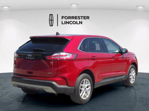 Rapid Red Metallic Tinted Clearcoat 2022 Ford Edge SEL