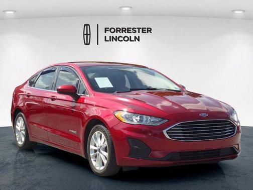 Ruby Red Metallic Tinted Clearcoat 2019 Ford Fusion Hybrid SE