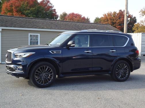 Hermosa Blue 2023 INFINITI QX80 PREMIUM SELECT AWD