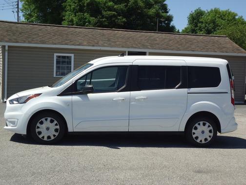 Frozen White 2023 Ford Transit Connect XLT