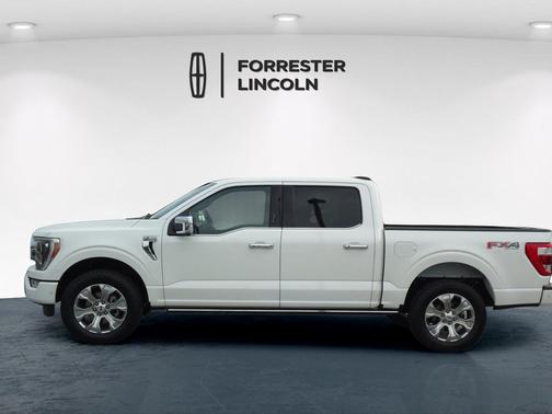 Star White Metallic Tri-Coat 2023 Ford F-150 Platinum