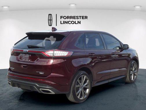 Burgundy Velvet Metallic Tinted Clearcoat 2018 Ford Edge Sport