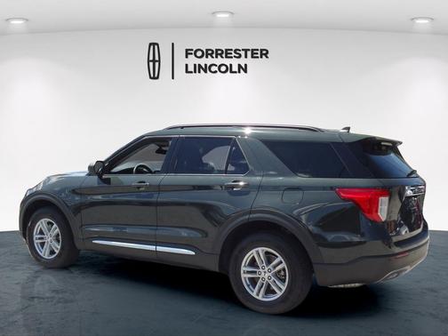 Forged Green Metallic 2023 Ford Explorer XLT