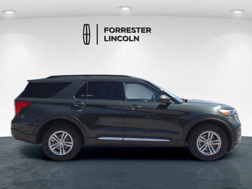 Forged Green Metallic 2023 Ford Explorer XLT