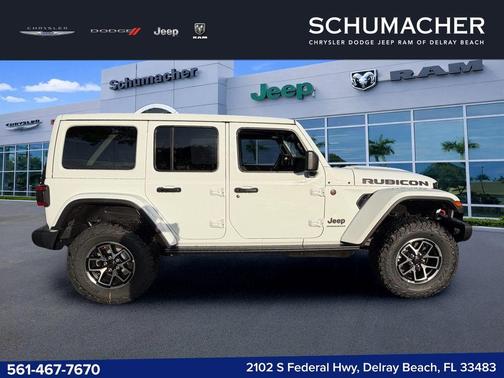 Bright White Clearcoat 2026 Jeep Wrangler Rubicon