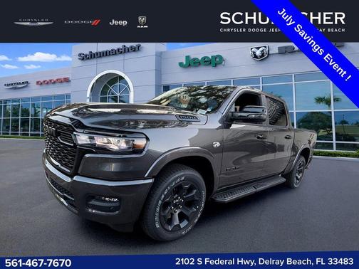 Granite Crystal Clearcoat Metallic 2026 RAM 1500 Big Horn/Lone Star