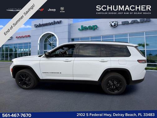Bright White Clearcoat 2026 Jeep Grand Cherokee L Laredo