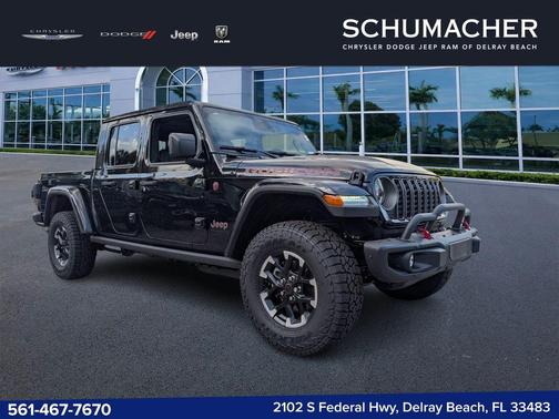 Black Clearcoat 2026 Jeep Gladiator Rubicon