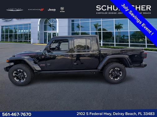 Black Clearcoat 2026 Jeep Gladiator Rubicon