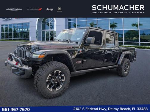 Black Clearcoat 2026 Jeep Gladiator Rubicon