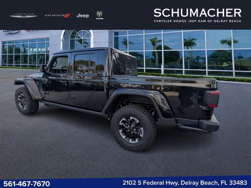 Black Clearcoat 2026 Jeep Gladiator Rubicon