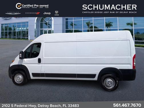 Bright White Clearcoat 2025 RAM ProMaster 2500 High Roof