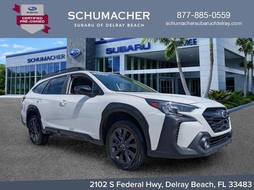 Crystal White Pearl 2025 Subaru Outback Onyx Edition