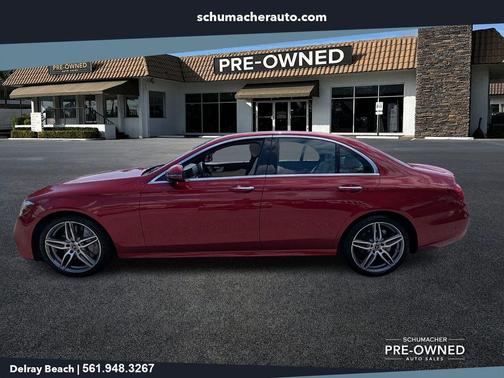 Red 2019 Mercedes-Benz E-Class E 300