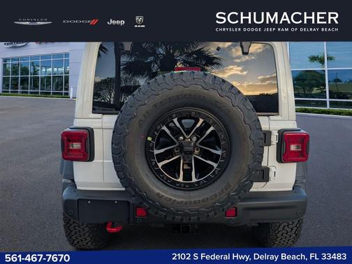 Bright White Clearcoat 2026 Jeep Wrangler Rubicon