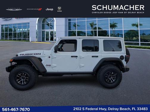 Bright White Clearcoat 2026 Jeep Wrangler Rubicon