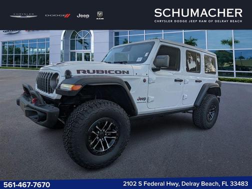 Bright White Clearcoat 2026 Jeep Wrangler Rubicon