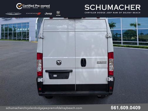 Bright White Clearcoat 2025 RAM ProMaster 2500 High Roof