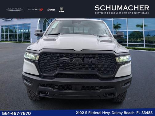 Bright White Clearcoat 2026 RAM 1500 Rebel