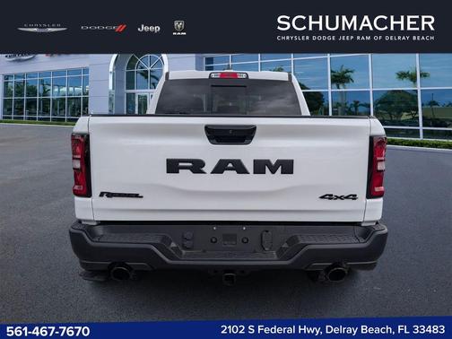 Bright White Clearcoat 2026 RAM 1500 Rebel