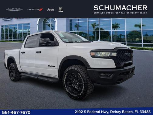 Bright White Clearcoat 2026 RAM 1500 Rebel
