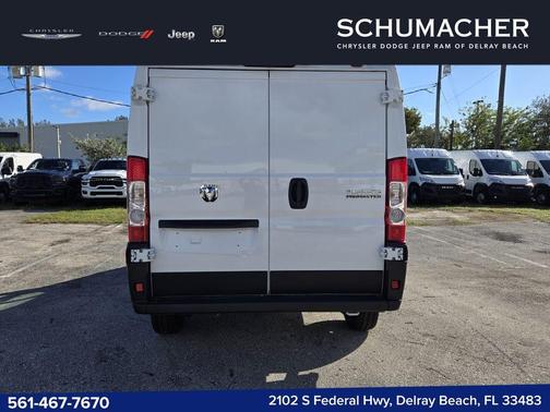 Bright White Clearcoat 2026 RAM ProMaster 1500 Low Roof