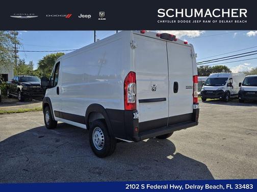 Bright White Clearcoat 2026 RAM ProMaster 1500 Low Roof