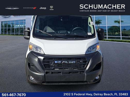 Bright White Clearcoat 2026 RAM ProMaster 1500 Low Roof