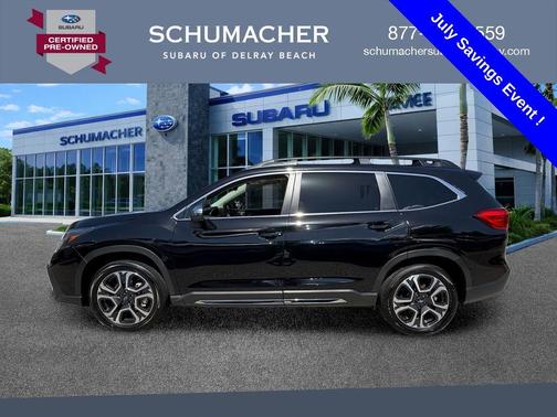 Crystal Black Silica 2023 Subaru Ascent Limited 8-Passenger