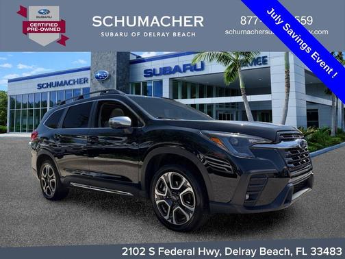Crystal Black Silica 2023 Subaru Ascent Limited 8-Passenger