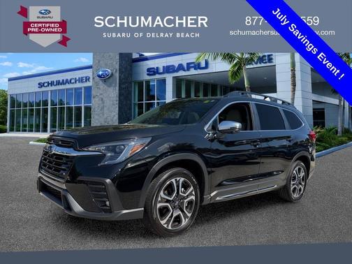 Crystal Black Silica 2023 Subaru Ascent Limited 8-Passenger