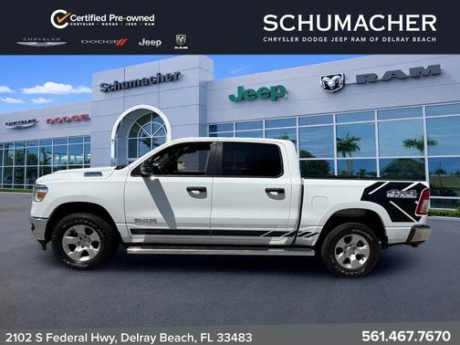 Bright White Clearcoat 2024 RAM 1500 Big Horn/Lone Star