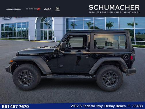 Black Clearcoat 2026 Jeep Wrangler Sport