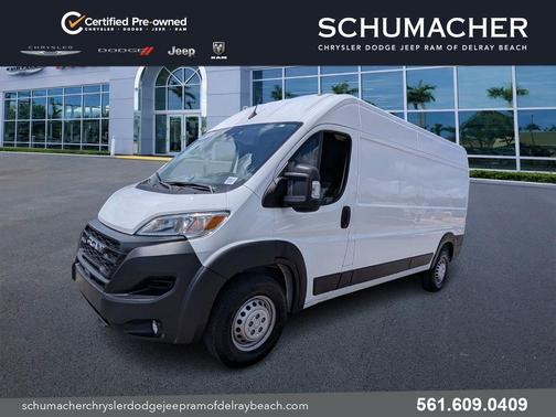 Bright White Clearcoat 2024 RAM ProMaster 2500 High Roof