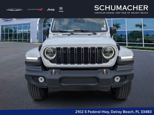 Bright White Clearcoat 2026 Jeep Wrangler Sport