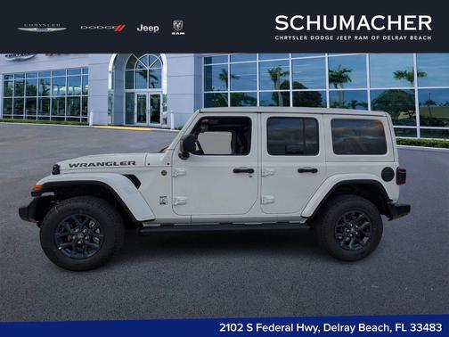 Bright White Clearcoat 2026 Jeep Wrangler Sport