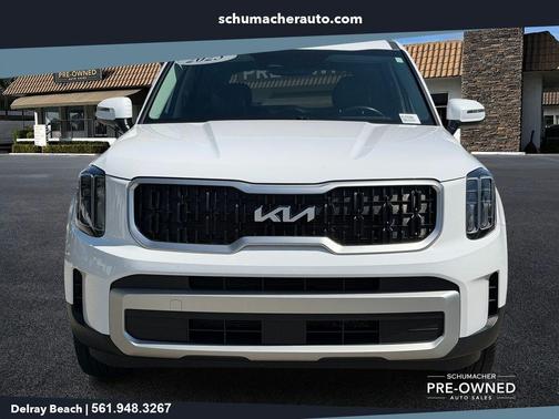 Glacial White Pearl 2025 Kia Telluride EX