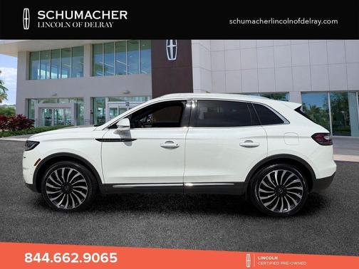 White Metallic 2023 Lincoln Nautilus Black Label