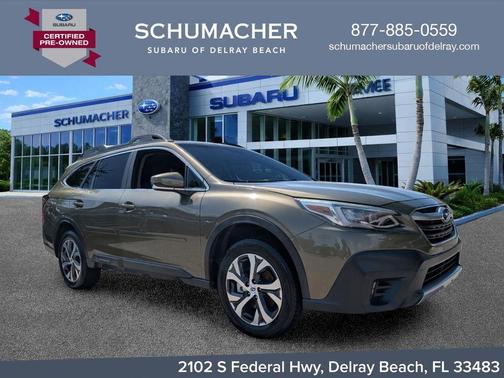 Autumn Green Metallic 2022 Subaru Outback Limited